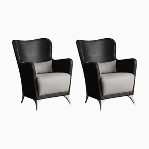 Set of Armchairs from Bonacina, 1889