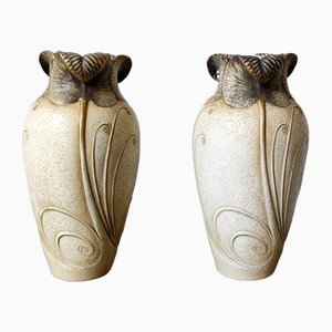 Vases Art Déco, Autriche, 1920s, Set de 2