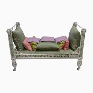 Cast Iron Bench Bed, 1900s