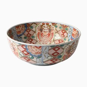 Japanese Meiji Period Imari Porcelain Bowl, 1890s