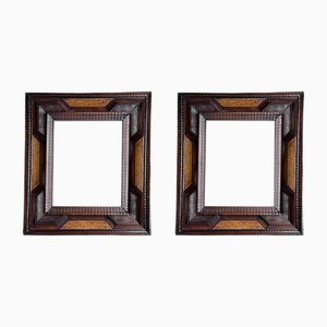 Inlaid Wooden Frames, 1980s, Set of 2