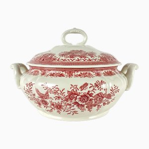 Vintage Red Fasan Series Soup Tureen by Villeroy & Boch, Germany, 1980s
