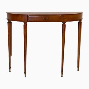 Cherry Wood Console in Style of Paolo Buffa, 1940s