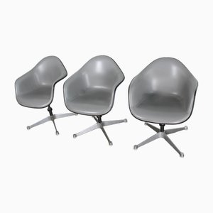 High Back Armchairs by Charles & Ray Eames for Herman Miller, 1960s, Set of 3