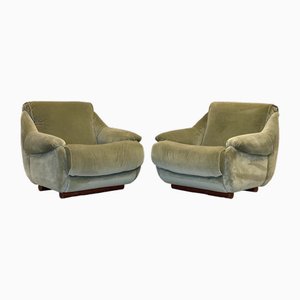 Set of Mid-Century Armchairs, 1960s