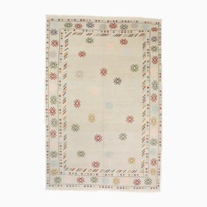 Tapis Oushak Vintage en Laine