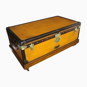 Baúl de viaje naranja de Louis Vuitton, década de 1900