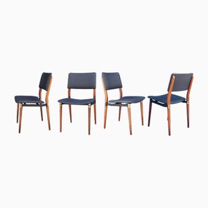 Dining Chairs by Eugenio Gerli for Tecno, 1970s, Set of 4