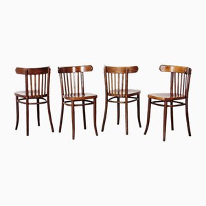 Chaises de Salle à Manger Mid-Century en Bois de Tatra, 1960s, Set de 4
