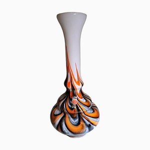 Vase Opalin Multicolore Vetreria Barbieri Empoli, Florence, Italie, 1970s