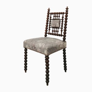 Gedrehter Bobbin Chair, Belgien, 1890er