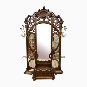 Art Nouveau French Mirror, 1900