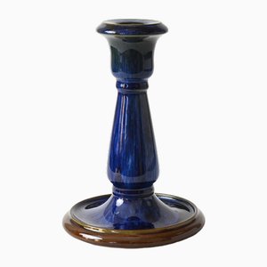 Danesby Ware Ceramic Candlestick from Bourne Denby, 1920s