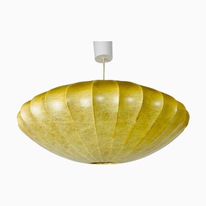 Mid-Century Modern Saucer Cocoon Pendant Lamp, 1960s