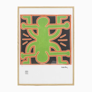 Keith Haring, Composición figurativa, Litografía, años 90