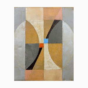 Jeremy Annear, Ideas XII (serie Turning Point), óleo sobre lienzo, 2020