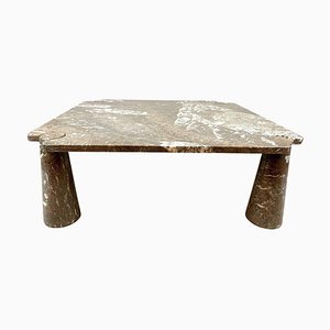 Table Basse Eros en Marbre Gris par Angelo Mangiarotti, Italie, 1960s