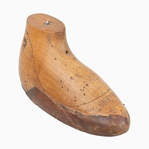 Spanische Holz Schuhleiste, 1940er