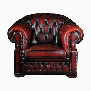 Fauteuil Club Chesterfield en Cuir, Angleterre