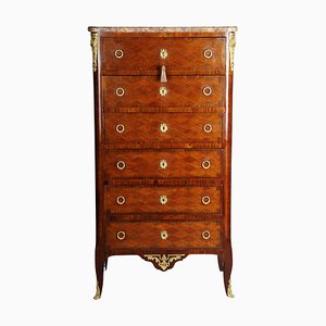 19th Century Louis XVI / Transition High Chest of Drawers