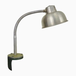 Industrial Articulated Clamp Lamp, 1950s