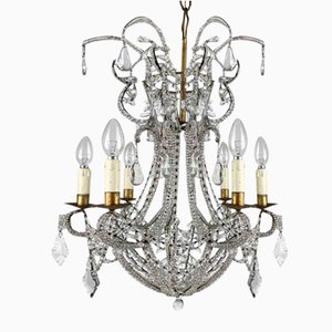 Crystal Beads Chandelier, 1900s