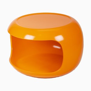 Orange Side Table from Horn Collection, 1970s