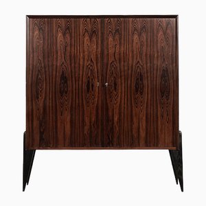 Mid-Century Danish Moden Rosewood Cabinet with Compass Legs, 1960s