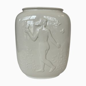 Art Deco Porcelain Vase from Royal Copenhagen, 1920s