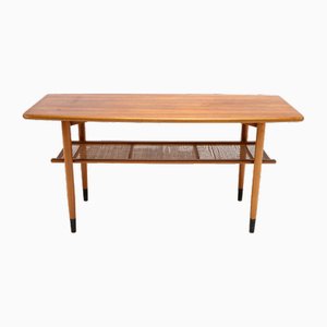 Teak Couchtisch von Hugo Troeds Bjärnum, 1950er