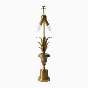 Hollywood Regency Brass Table Lamp, 1960s