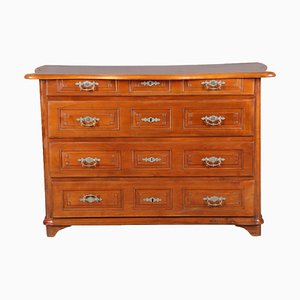 Antique Louis XVI Walnut Chest of Drawers, 1780s