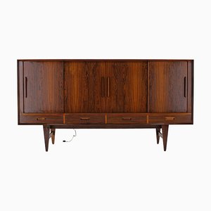 Palisander Highboard, Dänemark, 1960er