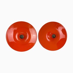 Disc Wall Lights by Charlotte Perriand attributed to Staff, Germany, 1970s, Set of 2