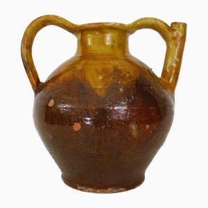 19th Century French Terracotta Water Jug