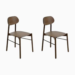 Bokken Chairs in Beech Wood by Colé Italia, Set of 2