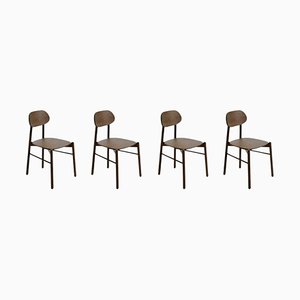 Bokken Chairs in Beech Wood by Colé Italia, Set of 4