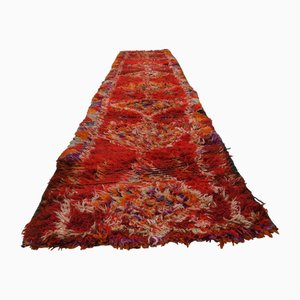 Tapis Mohawk Rouge Vintage en Laine, Turquie, 1950s