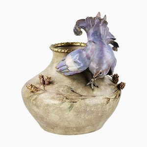 Vaso da fiori in ceramica di Eduard Stellmacher, 1905