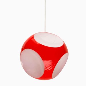 Lámpara colgante UFO de la era espacial atribuida a Luigi Colani, años 70