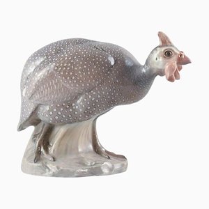 Porcelain Figurine of a Guinea Fowl from Bing & Grondahl