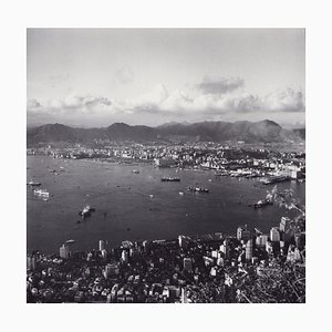 Hanna Seidel, Veduta di Hong Kong, Fotografia in bianco e nero, anni '60