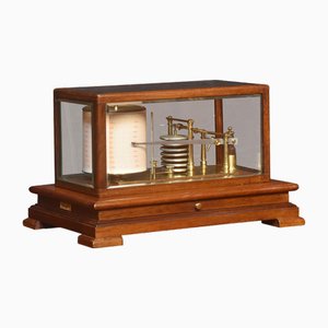 Walnut Cased Barograph by Mappin and Webb, 1890s