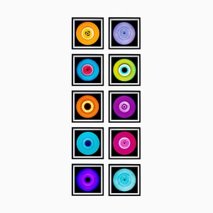 Heidler & Heeps, Vinyl Collection: 10 Piece Multicolor Installation, 2017, Photographic Prints, Framed, Set of 10
