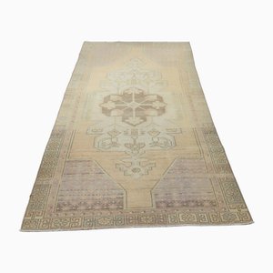 Tapis Oushak en Laine Beige, Turquie, Anatolia, 1940s