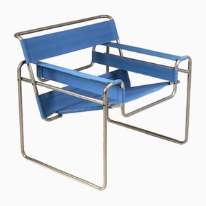 B3 E95B Wassily Armchair in Iron Yarn by Marcel Breuer for Knoll, 1920s