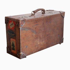 Leather Suitcase, 1950-1960s