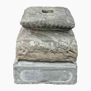 Antique Stone Piece with Base