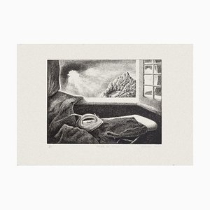 Piero Cesaroni, Tavolo da stiro, Etching, 2005