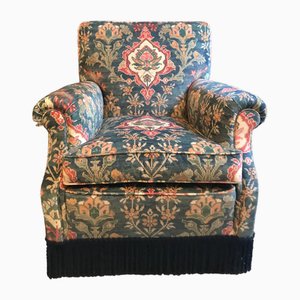 Vintage Lounge Chair in Velvet